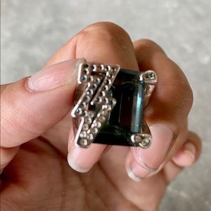 Swarovski Lightning Bolt Ring